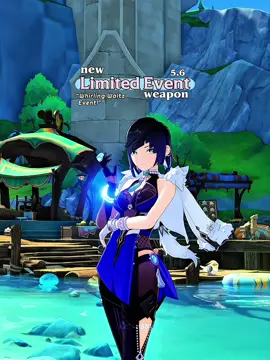 #YELAN ⟡ We finally got 4* hp bow weapon lol new yelan f2p weapon ig Should I try this with sigewinne  #GenshinImpact #genshinevent #yelangenshinimpact #whirlingwaltz #physicalyelan #foryou 
