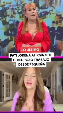 PATY LORENA declara para MAGAly #magalytvlafirme #patilorena #farandulaperuana #ethelpozo #fyp 