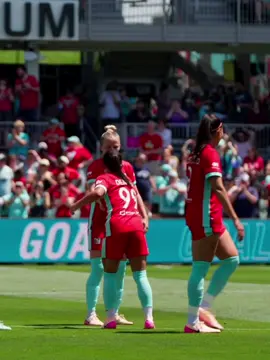 New celly 👉 Unlocked 🔓 #NWSL 