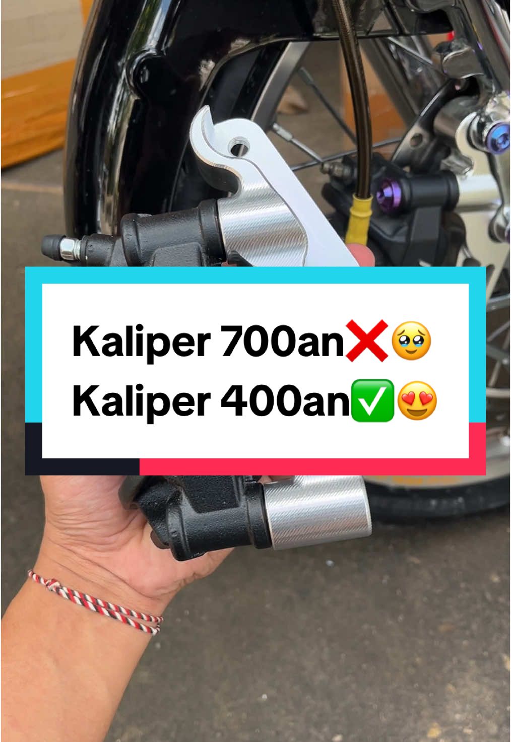 Timbang kaliper std🤣 #kaliper #cb125se #gl100indonesia #fyp #ninjass 