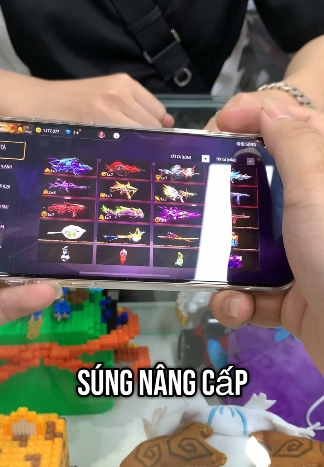Khách cầm siêu phẩm qua tly cỡ này đây 😱sốp có lỗ k anh em ? #freefire #shopt1 #manhlamsopac #fifai #xuhuong 