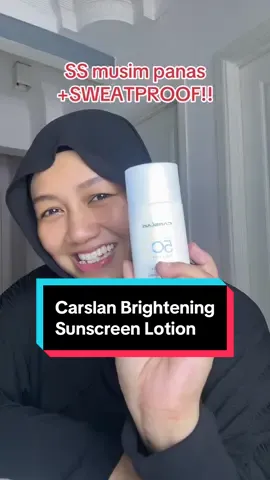 Musim panas kena pakai ss ringan & SWEATproof camni