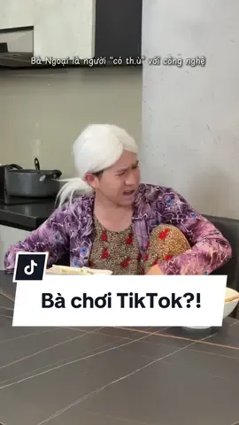 Ở nhà chê TikTok “nh.ảm quá”, vậy mà mỗi video của cháu bà đều thả tim đều đều từ acc phụ luôn mới ghê☺️@Gon Pink @Dương Quốc Mỹ #khietdan 