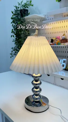 đèn để bàn decor siu xinh ✨ #dendecor #dendecorphong #đèn #denngu #decorphongngu #decor #unboxing #xuhuong #viral #fypツ #thaothichriviu #foryoupage 