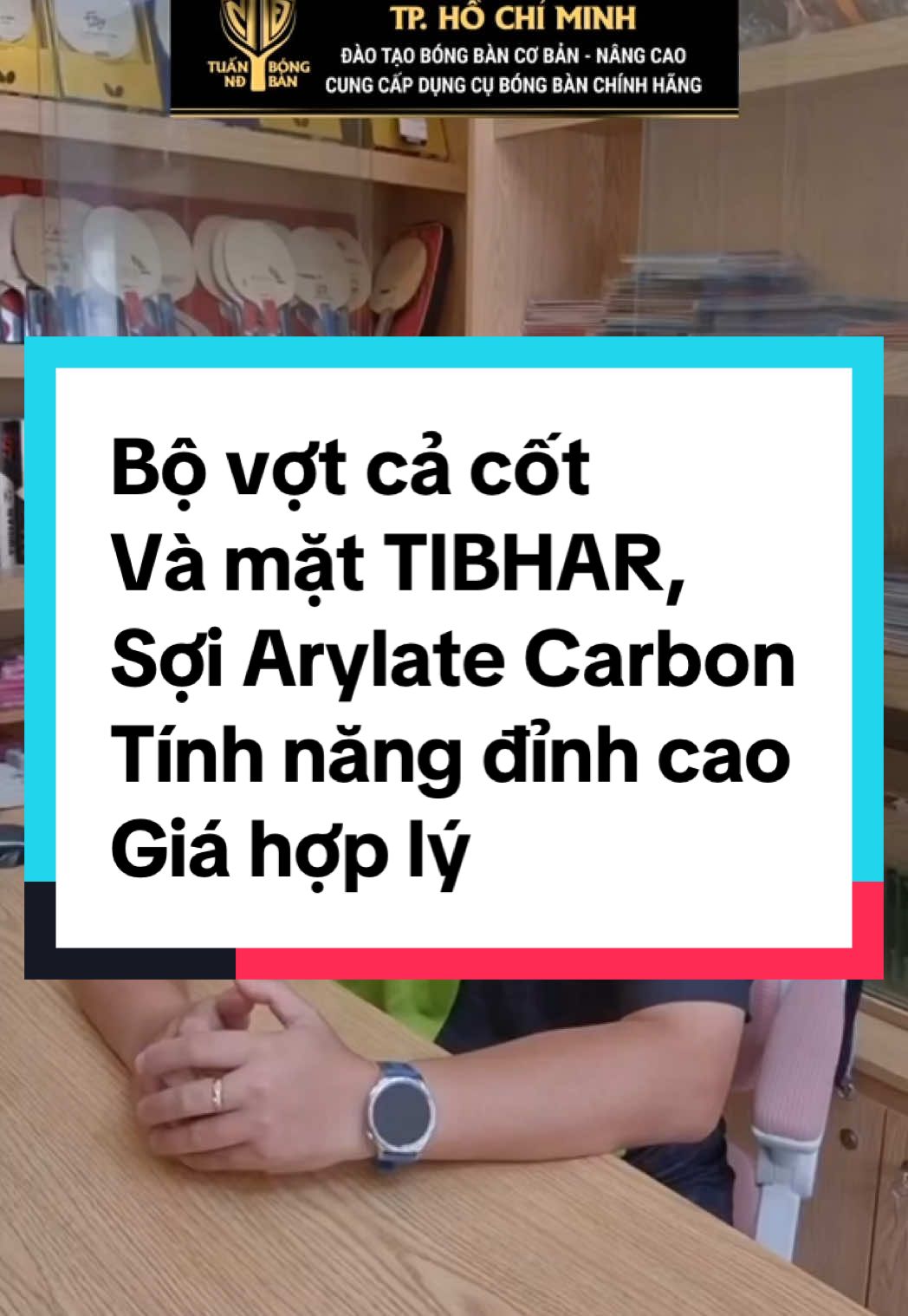 Combo full TIBHAR từ mặt đến cốt, sợi ALC, giá hợp lý và tính năng đỉnh cao cho anh em ạ. Tuấn hiện có hệ thống phân phối dụng cụ Bóng bàn chính hãng hoạt động đã gần 20 năm, có cửa hàng ở cả Hà Nội, TpHCM và Nam Định. Đảm bảo hàng chuẩn chính hãng, chất lượng tốt nhất. Anh em có nhu cầu ủng hộ nha. Cảm ơn mọi người. Anh em bấm vào đường link trên phẩn tiểu sử của kênh để kết nối với Tuấn nha. #tuannamdinh #tuannamdinhbongban #hoachaubongban #unrex #tibhar #bongban