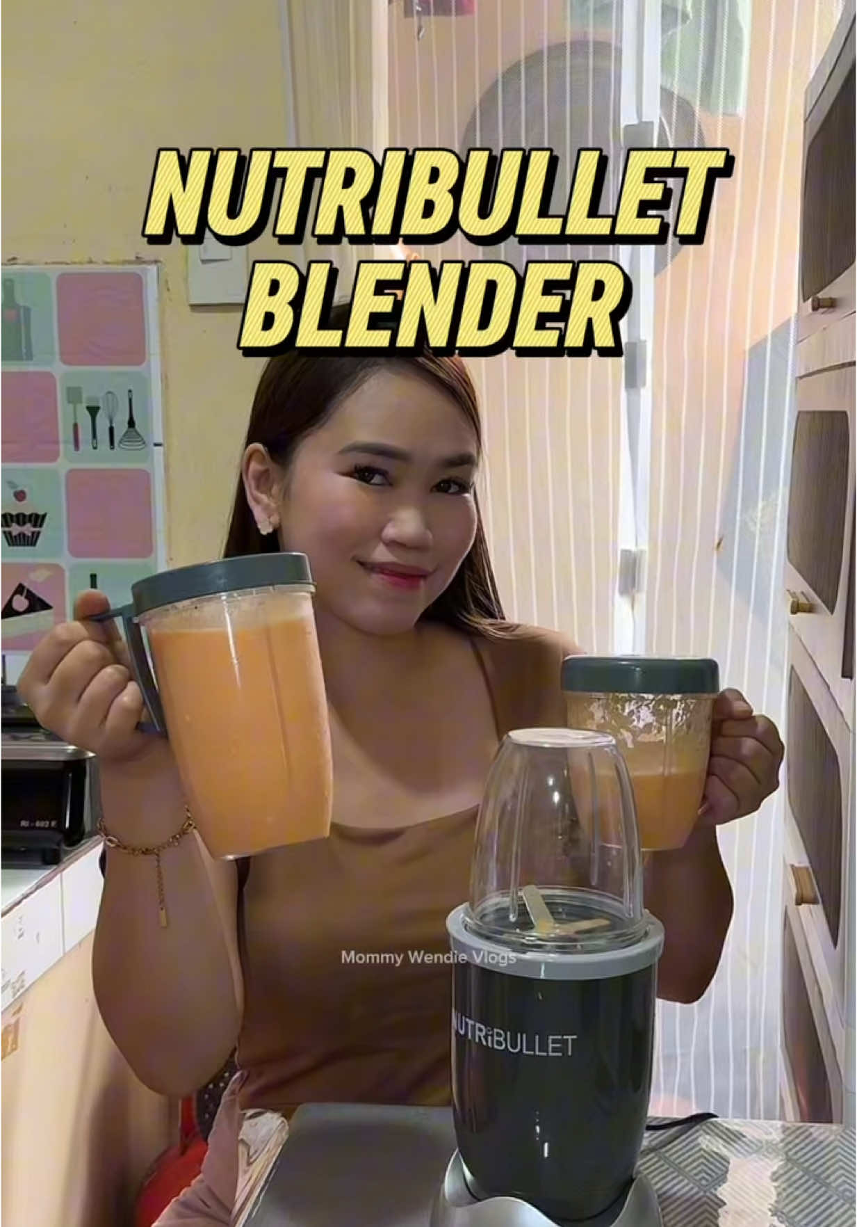 Unboxing my Nutribullet blender, ang ganda neto pramis! #mommywendievlogs #nutribullet #blender #healthyshake 