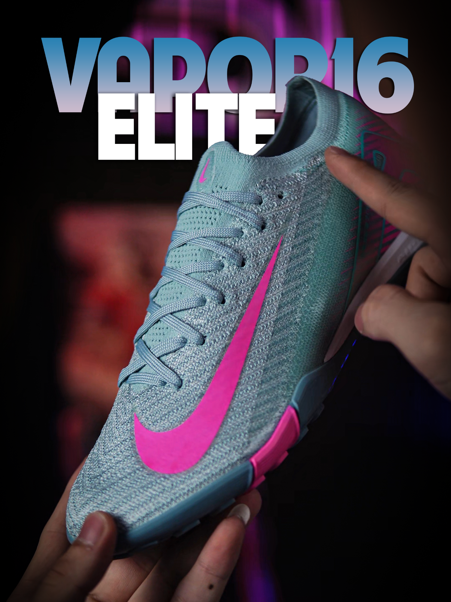 Vapor 16 elite xanh ngọc vạch hồng #dinhlucsoccer #dinhlucreview #xuhuong #xuhuongtiktok #giaybongda #giaydabanh #vapor16 #vapor16elite