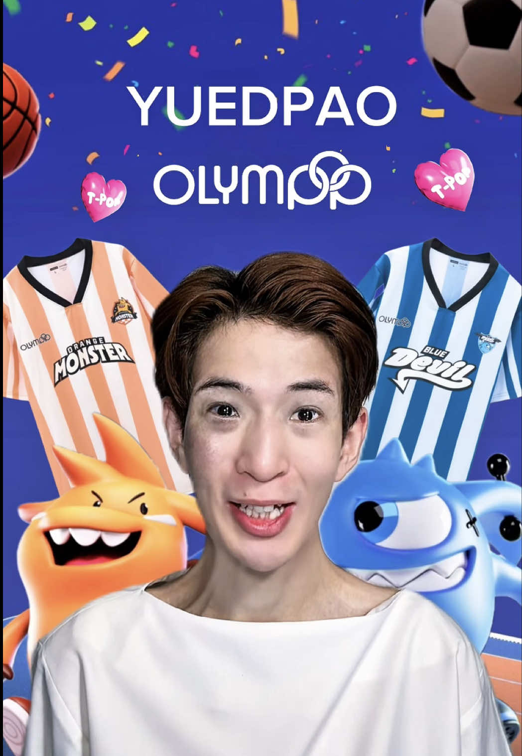 ยืดเปล่าชีเตรียมเสิร์ฟเสื้อในงาน Olympop แล้วทั้งสีฟ้าสีส้ม ใครอยู่ทีมสีไหนห้ามพลาด!! 💙🧡 #Yuedpao #ยืดเปล่า #ยึดแต่ไม่ย้วย #OLYMPOP #OLYMPOP2025 #ติ่งกับtiktok #barmiemong 