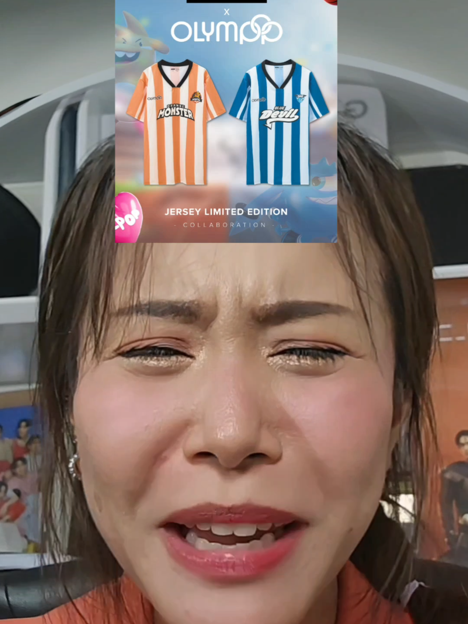 เสื้อ YUEDPAO x OLYMPOP ของมันต้องมีแล้วปะ #yuedpao #ยืดเปล่า #ยืดแต่ไม่ย้วย #olympop #olympop2025 #pepsipresentolympop