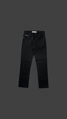 Transworld Celana Denim Selvedge 14 Oz Accent Soft Black #celanapanjang #celana #celanajeans #jeans 
