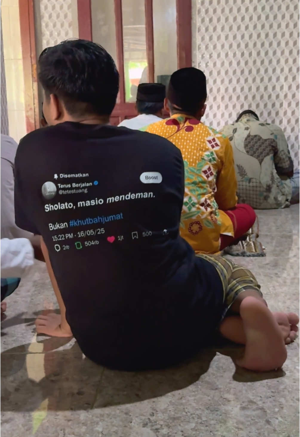 Bukan #khutbahjumat 🥺