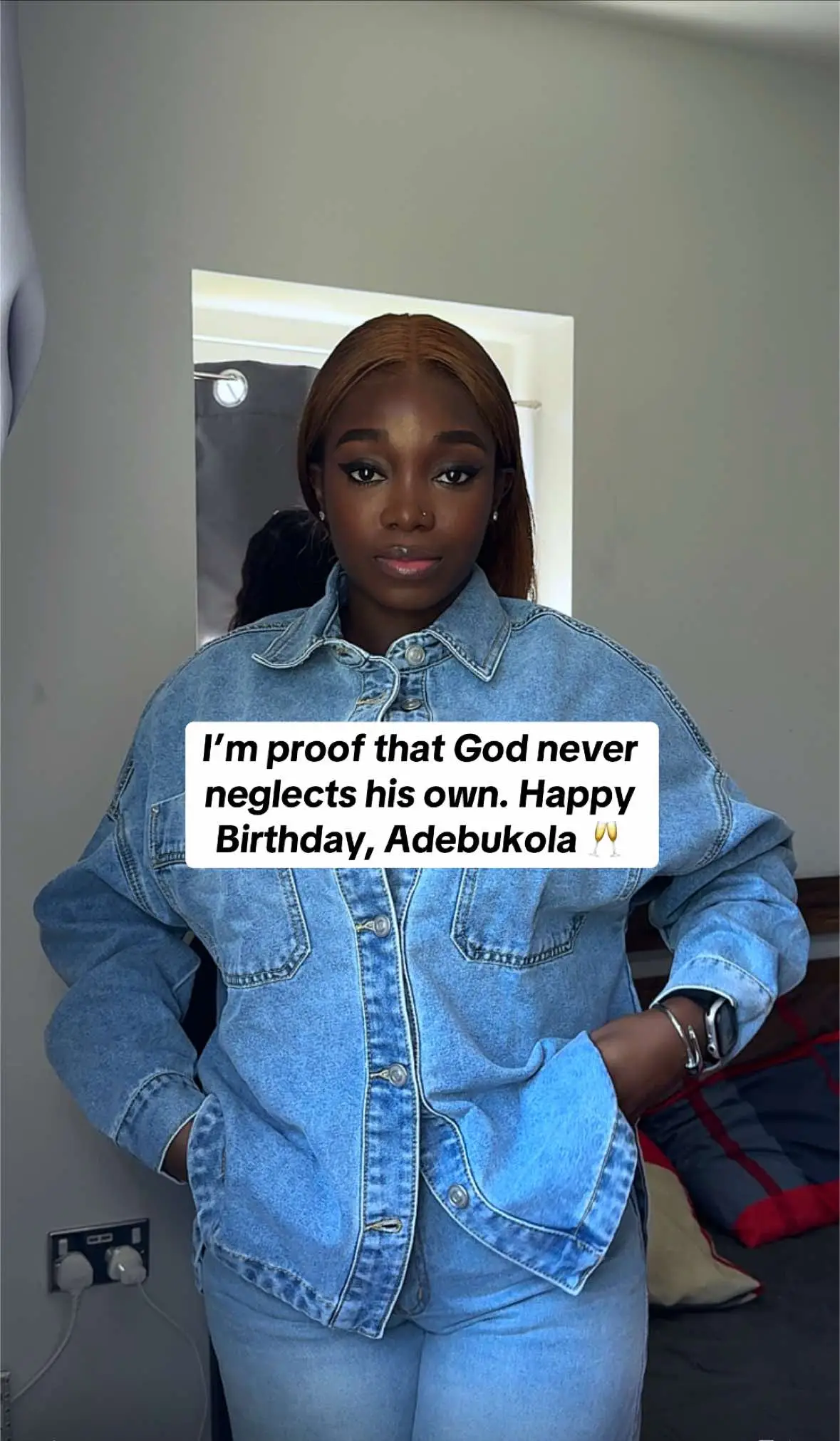 To think I don’t even look my age🤭. Grateful for over 3 decades of God’s immense grace. Say a prayer for me☺️ #birthdaygirl #birthdays #fypviral #viralllllll #adebukolashabla 