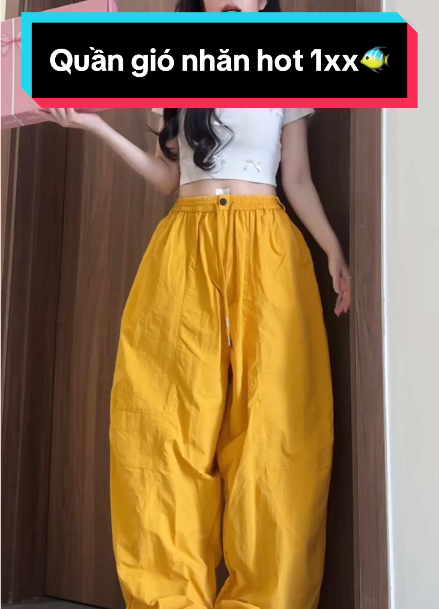 Quần gió nhăn rộng hot hit form xinh #xh #xuhuong #xuhuongtiktok #fyp #hot #basic #phanhriviuuu #quangionhan #quansara#quansongrong #quanhottrend #quanformrong #quanhiphop 