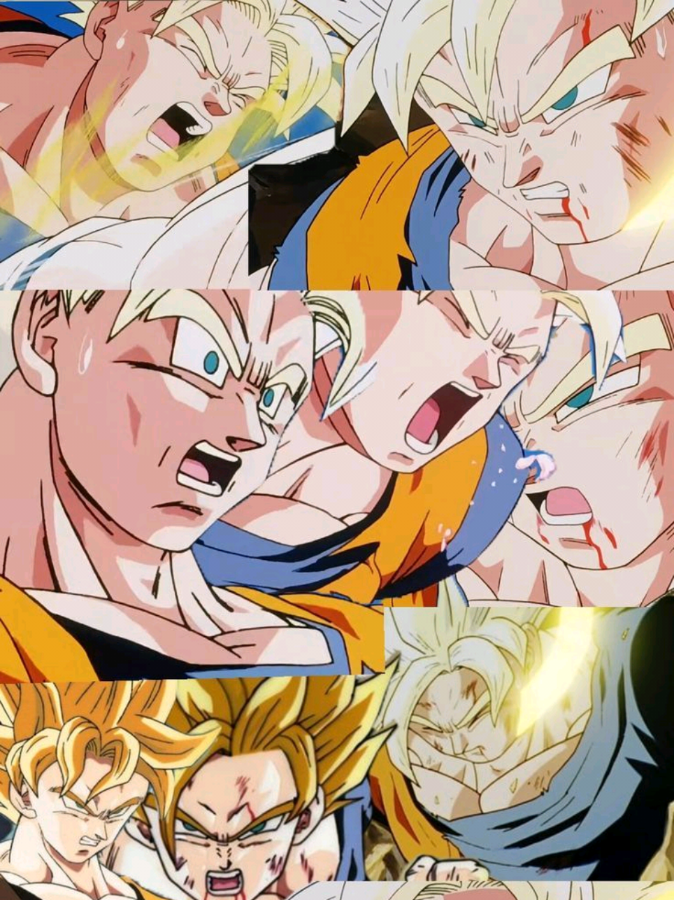 Goku in Trouble // Domination by Majin Vegeta Parte 2 #figthers #strongabs #muscles #biceps #dragonball #songoku #goku #ssj #Trouble #gutpunch #anime #dragonballz 