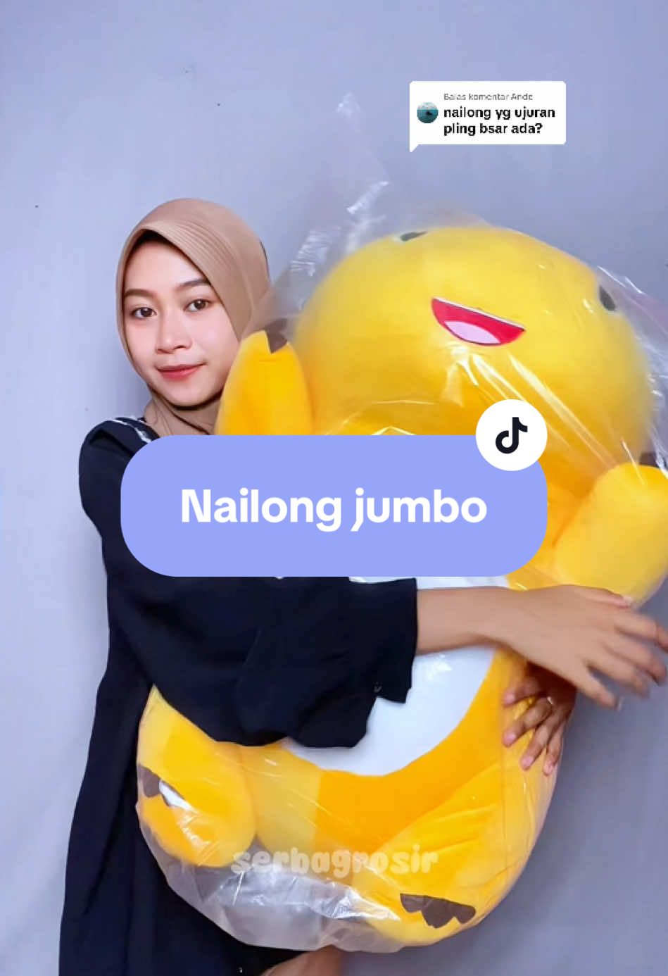 Membalas @Ande ready stok nih di keranjang kuning😍 #fyp #boneka #bonekaviral #nailong #shopmaster #serbagrosir 