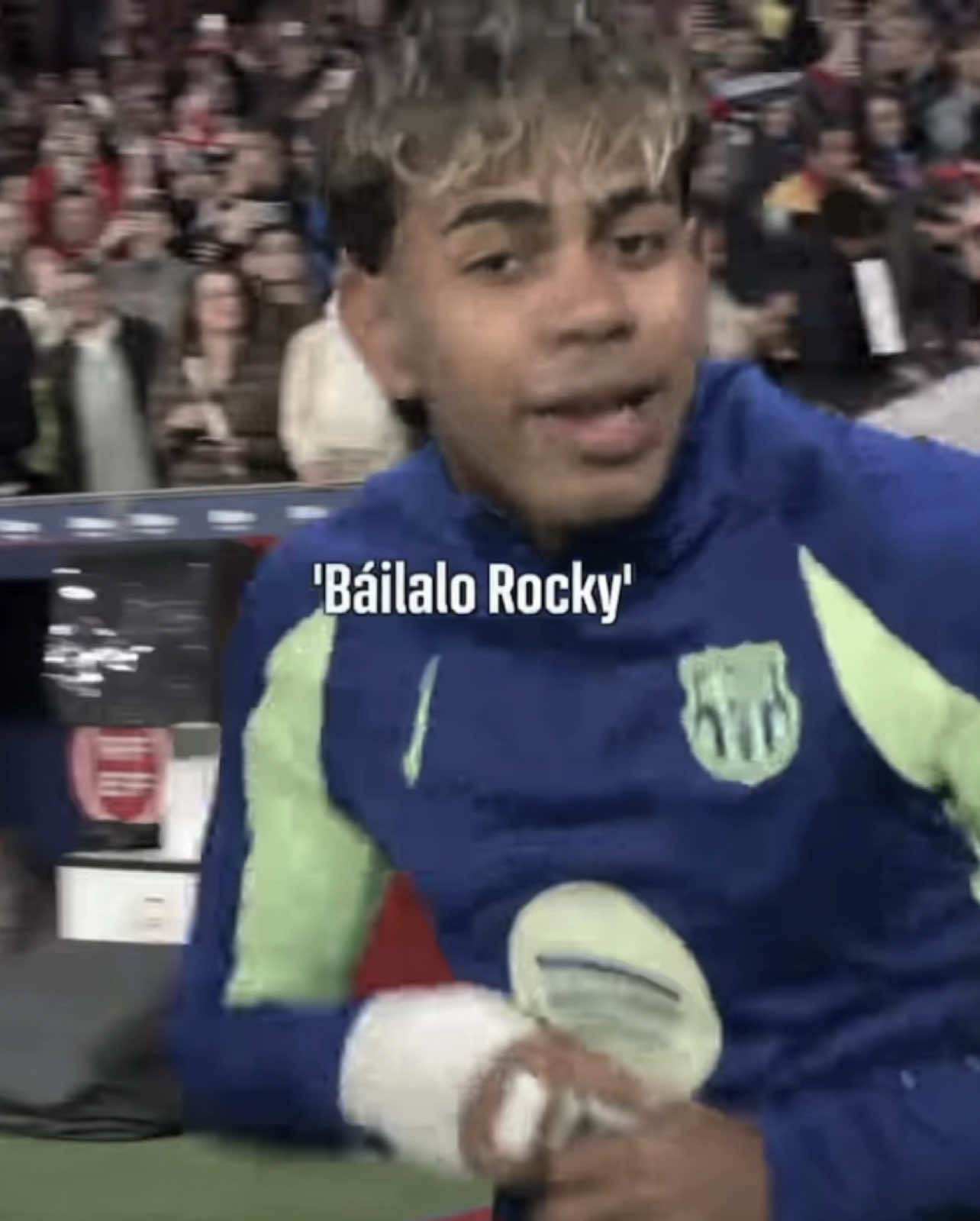 Báilalo Rocky 😜🕺 | #lamineyamal #spain #barcelona #yamal #fypシ #viral #footballedit 