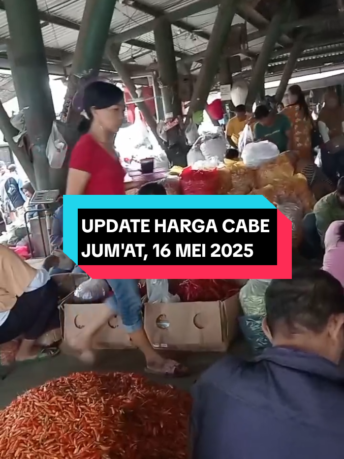 Update harga cabe jum'at, 16 Mei 2025