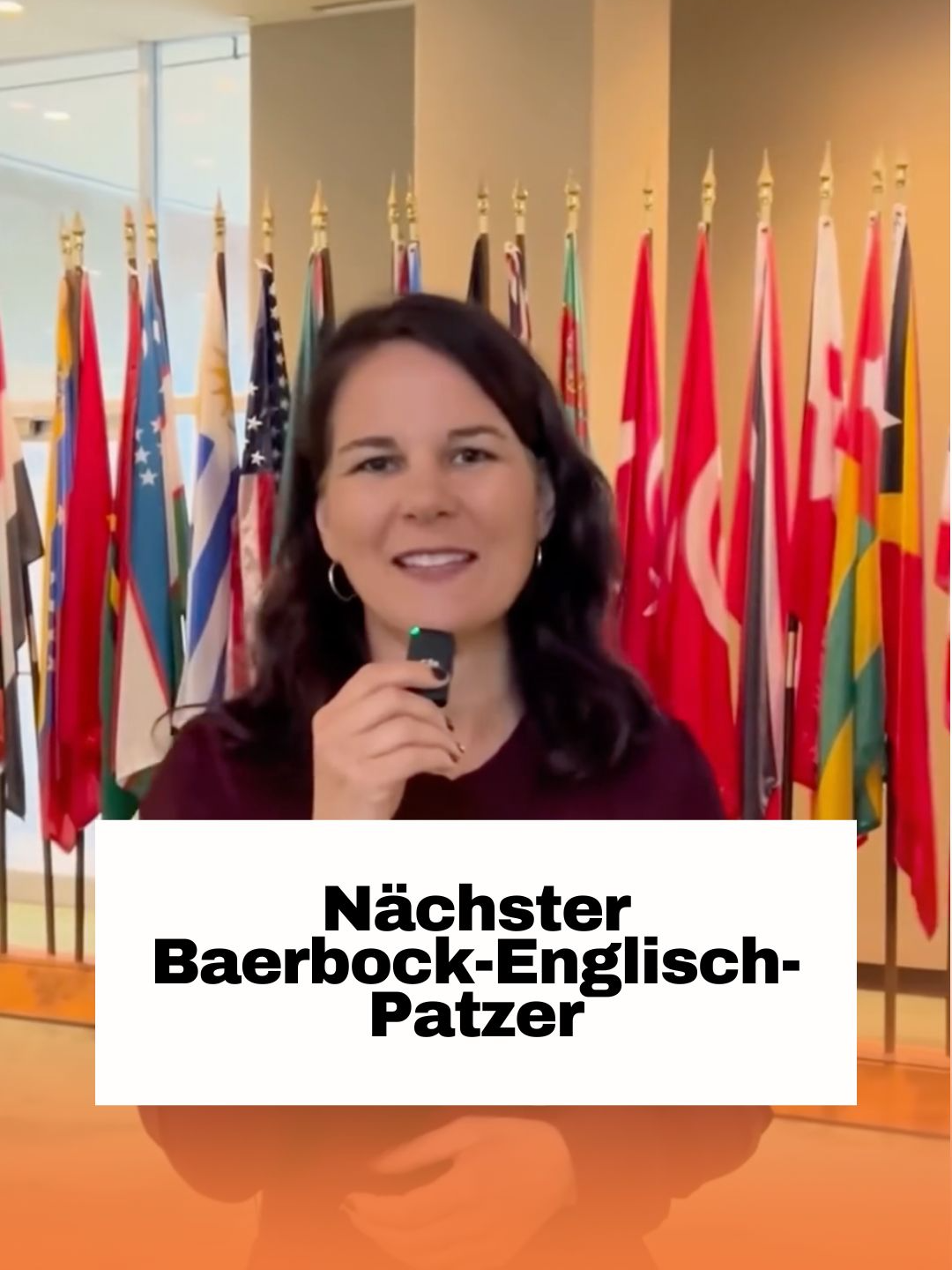 Nächster Baerbock-Englisch-Patzer: „Wir haben eine nackte Regierung“