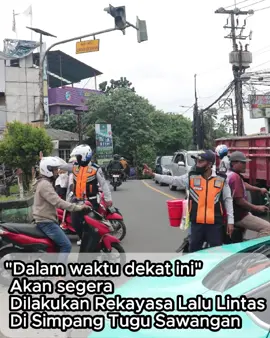 Menejemen Rekayasa Lalu Lintas Sipang Tugu Batu Sawangan  - kendaraan dari pasir putih menuju parung bingung melalui Jl.Sawangan Permai (Tidak bisa melewati     Simpang Tugu Batu) - Kendaraan dari arah pasir putih dan bedahan menuju Bojongsari bisa melewati Simpang Tugu Batu belok     kiri langsung atau Jl.Sawangan Permai. - kendaraan dari arah Bojongsari menuju Pasir Putih atau Bedahan melewati Jl.Sawangan Permai (tidak     bisa melewati Simpang Tugu Batu)  - Kendaraan dari arah Parung Bingung menuju Bedahan bisa melewati Jl.Sawangan Permai atau Simpang    Tugu Batu.  #Dishub #jalanraya #sawangan