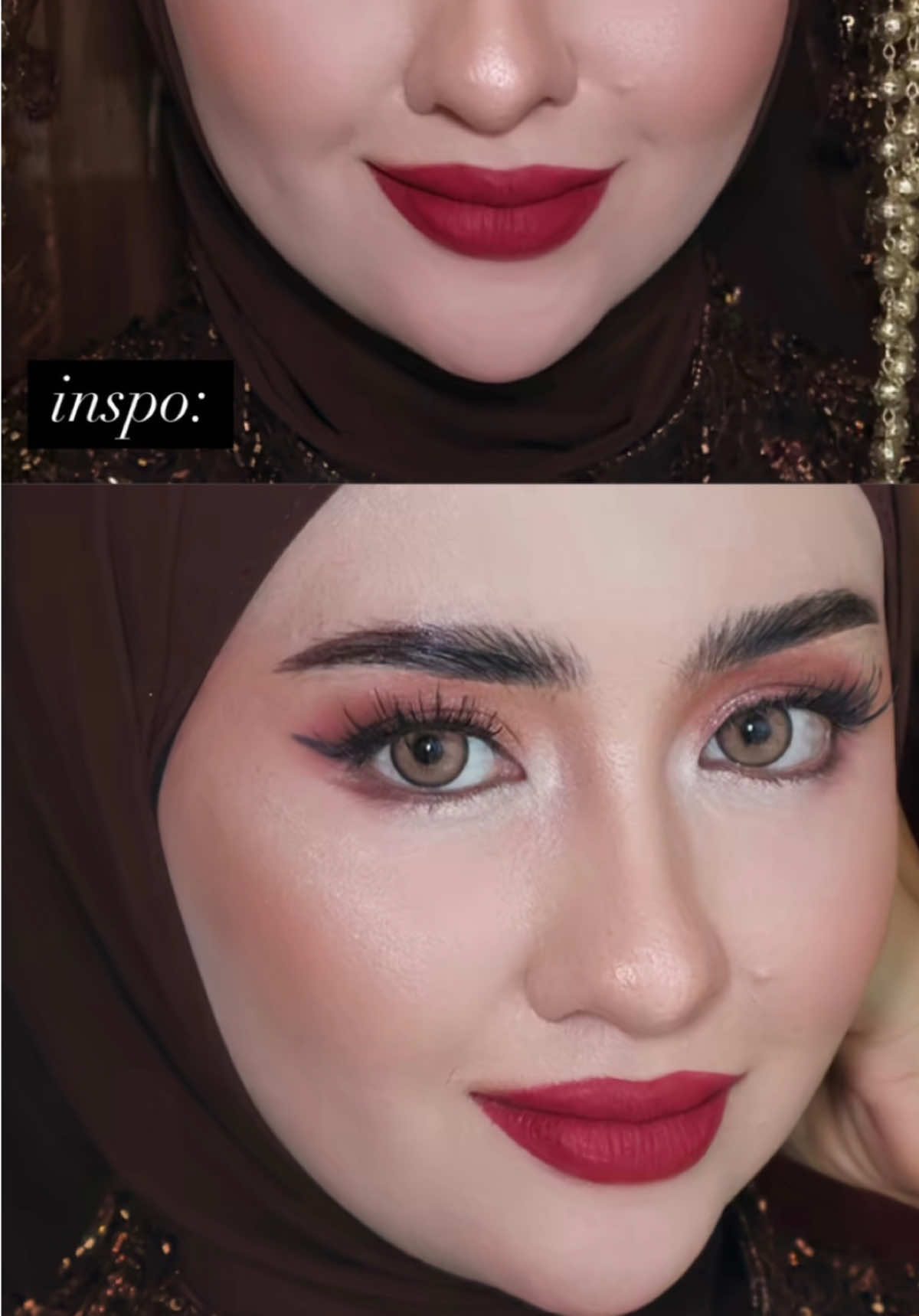 Recreate Sanding Look💄✨ #makeup #johor #fypage #jb #fyp 