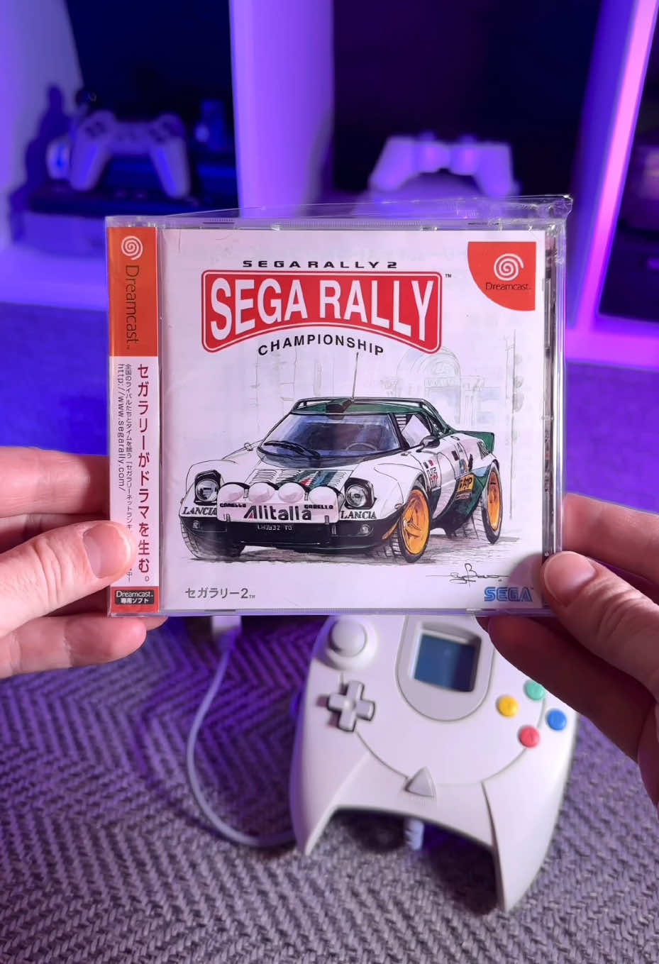 Sega Rally 2 on Dreamcast still hits hard! 🚗💨 Arcade vibes, crazy drifts, and that iconic soundtrack… Who else spent hours trying to beat their best lap? 🕹️🔥 #SegaRally2 #Dreamcast #RetroGaming #ArcadeVibes #SegaDreamcast #RacingGames #KidultGamer #RetroVibes #GamerLife #classicgaming