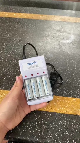 Combo Pin Sạc AA Dung Lượng 3000mAh + Bộ Sạc, Dùng Cho Micro Pin, Đồ Chơi Trẻ Em, Điều....