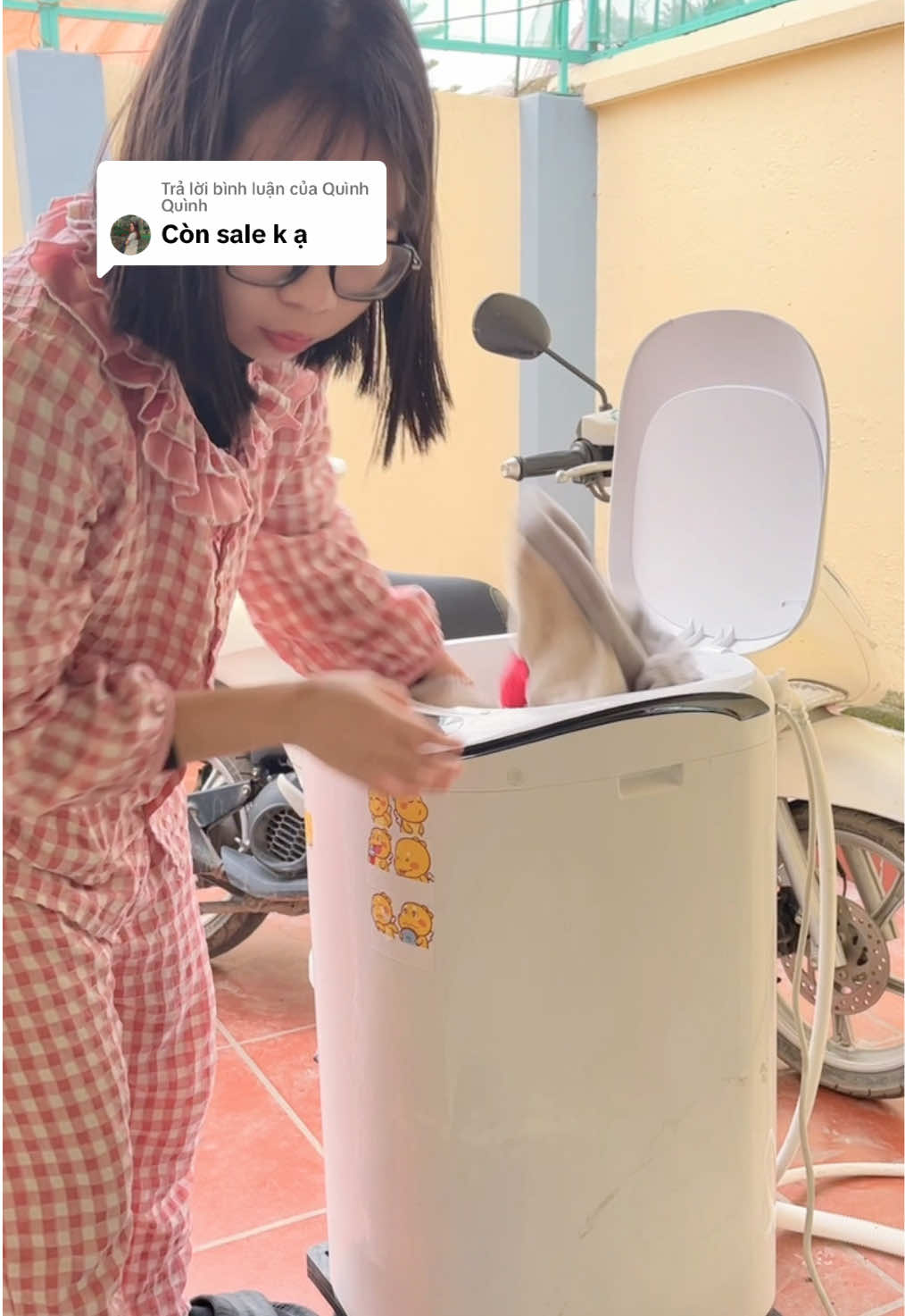 Trả lời @Quình Quình dạ e gắn giỏ hàng để mình đặt dễ hơn nhé ạ, lúc em mua canh sale là 2350k ạ #fyp #viral #banthangday #xh #xuhuong #LearnOnTikTok #ilovetiktok #maygiat #maygiatthanky #maygiatmini #maygiatminikawasaki #maygiatkawasaki #kawasaki #maygiatdoembe #maygiatkhukhuan #maygiatcosaykho #samdososinh #mevabe #taplamme #maygiatsinhvien 