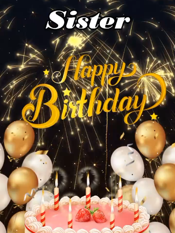 Happy Birthday Sister Song 2025 #birthdaysong #happybirthdaystatus #happybirthdaytiktok #happybirthday #happybirthdaysong 