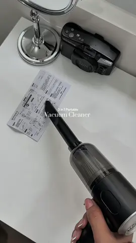 The 3-in-1 vacuum cleaner you didn’t know you needed #portablevacuumcleaner #minivacuumcleaner #carvacuumcleaner #vacuumcleaner #CleanTok 