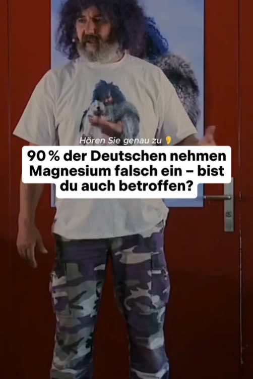90 % der Deutschen nehmen Magnesium falsch ein – bist du auch betroffen? #fyp #shilajit #gesundheit #ernährung 