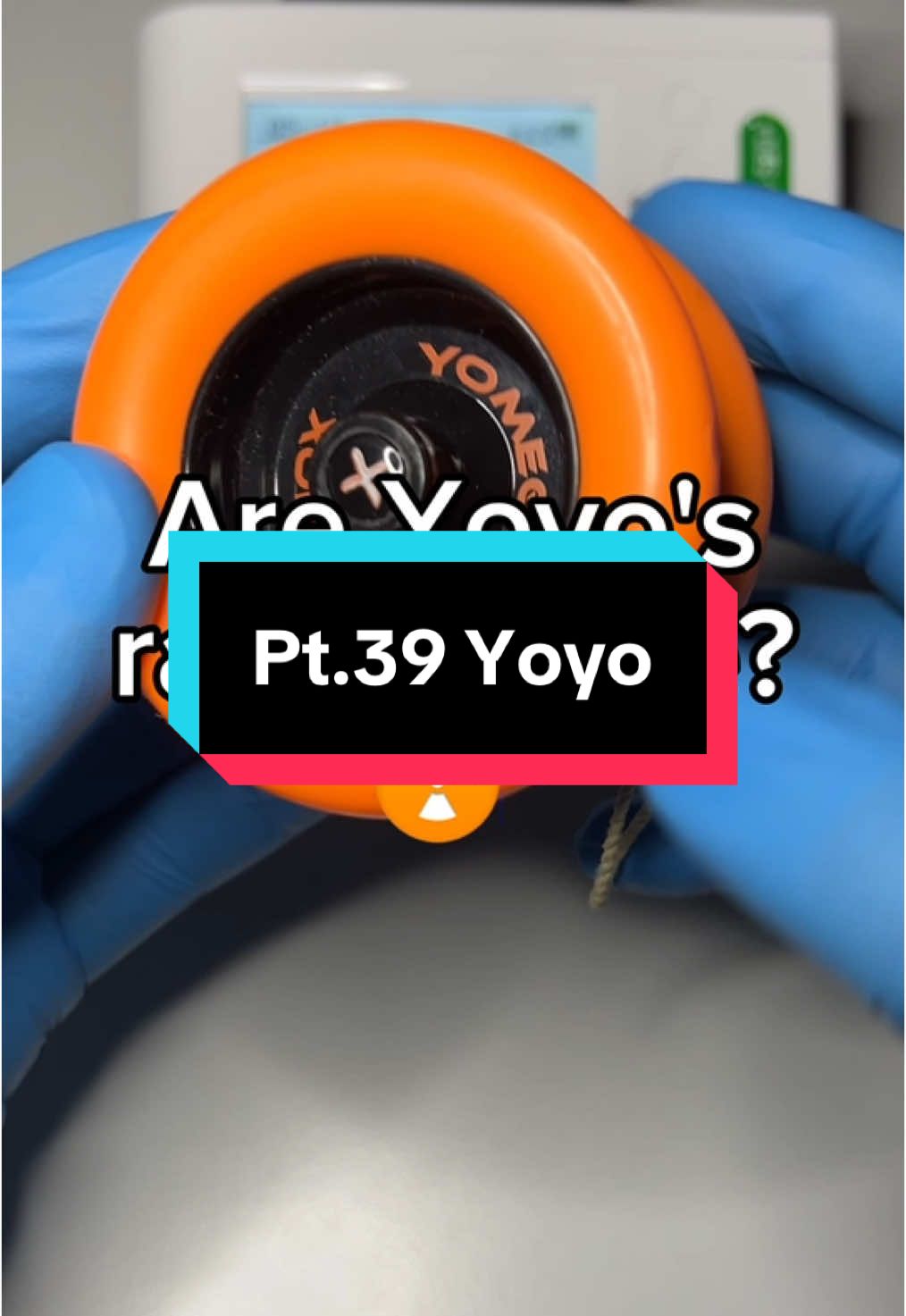 Pt.39 Radioactivity check - Yoyo #radioactive #radioactivity #asmr #yoyo #fyp