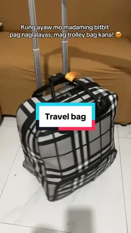 Oras na para maglayas dahil sa large capacity trolley bag nato #travelbag #trolley #bag #largebag #trolleytravelbag #luggagebag #creatorsearchinsights 
