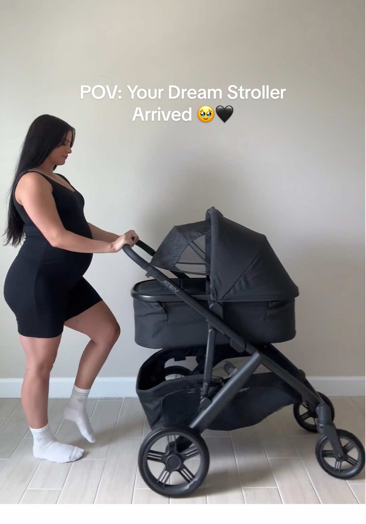My dream stroller 🥹🖤 Linked in my Amazon Storefront ✨ @uppababy Vista V3 in Jake + the Aria infant car seat  I LOVE this stroller! It’s so easy to use & interchange the seats and comes in so many color options!  #uppababy #uppababyvista #uppababystroller #strollerreview #pregnancytiktok #pregnancytok #momtobe #secondtrimester #thirdtrimester #babyregistrymusthaves #babymusthaves #amazonmusthaves #amazonbabyfinds #babystroller #strollers #dreamstroller #carseat 