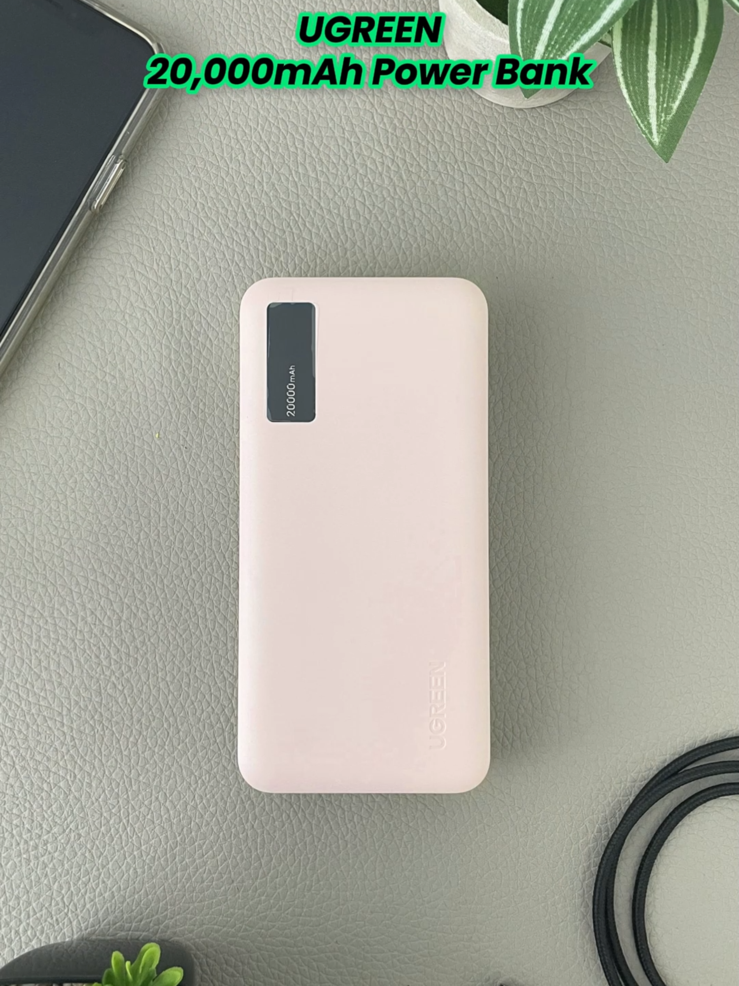 Same power, more color! UGREEN 20,000mAh sekarang lagi stylish lah~ 📷 #Ugreen#UgreenMalaysia#ReadyStock#TikTokShop#FastShipping#Malaysia#FreeShipping #powerbank#StayCharged #outdoorgear #bestpowerbank#TechEssentials#fastcharging #OnTheGoCharging
