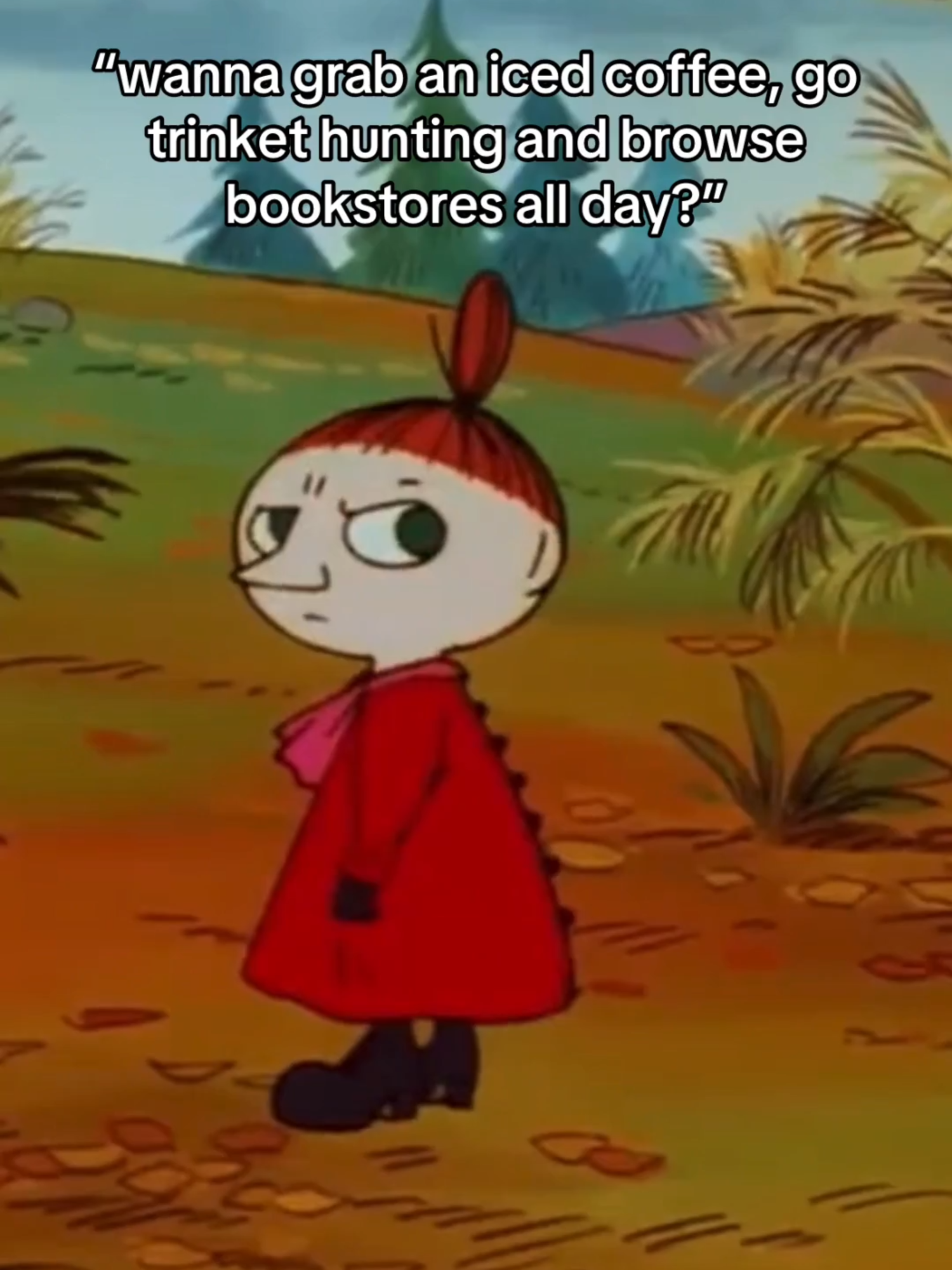 i'm just a ✨girl✨ #moomin #moominvalley #littlemy #primevideo
