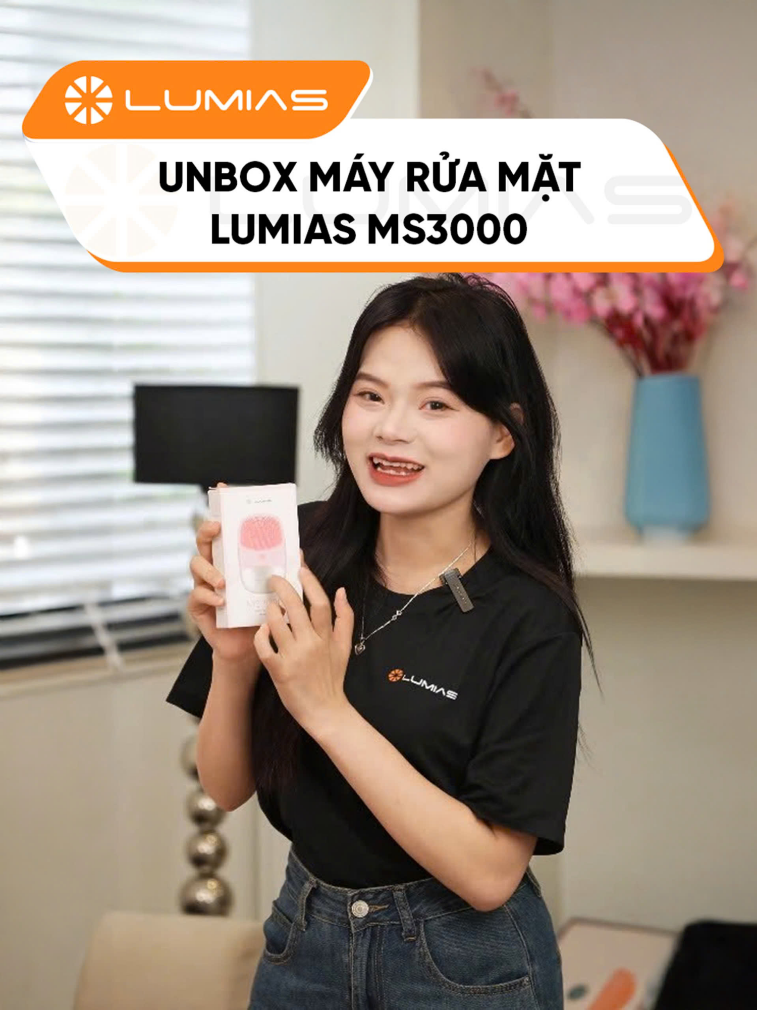 Unbox máy rửa mặt Lumias MS3000 cùng mình nhé! #lumias #lumiasvietnam #hoplongecommerce #gigavn #mayruamat #mayruamatlumias #LumiasMS3000 #MS3000