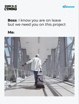 😁Let’s plan your great escape from work today. Simply send us a DM or visit www.wakanow.com now to grab the best travel deals.  Let’s Go! #wakanow #travelwithwakanow #summeriscoming 