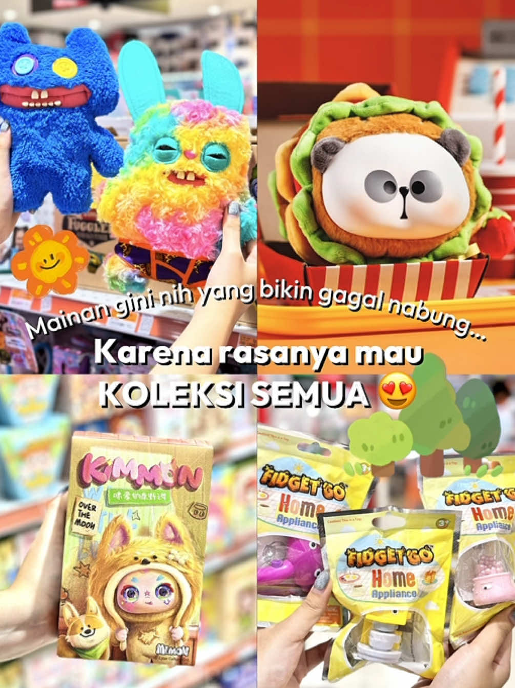 Otw ngoleksi SE-RAK😩 Mainan blind box selucu ini tuh beneran ujian iman deh...  🛒Check out barang nya di link bio ya🧡💙 #ruparupa #OmniChannel #BikinBeres #MainanLucu #BlindBox #fyp