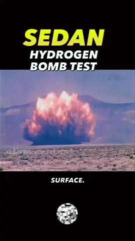 Sedan hydrogen bomb test, with a yield of 104 kilotons of TNT, was conducted at the Nevada Test Site in the United States. #sedan #usa #america #americanhorrorstory #nuclearwar #foryou #europe #euro #europaleague #nuclear #blast #blastaildubbio #explosion #test #us #china #pakistan #india #chinese 
