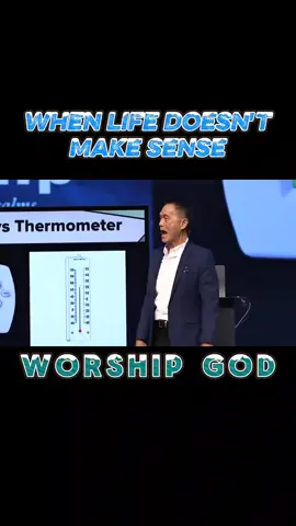 When Life Doesn't Make Sense, Worship GOD #disappointment #Worship #GOD #PastorPeterTanChi 