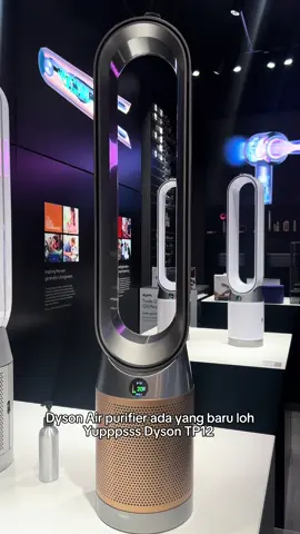 Dyson Air Purifier TP12 Advanced air purification automatically captures 50% more NO2. #dysonexpertid #dyson #dysonid #dysonairpurifier #reels