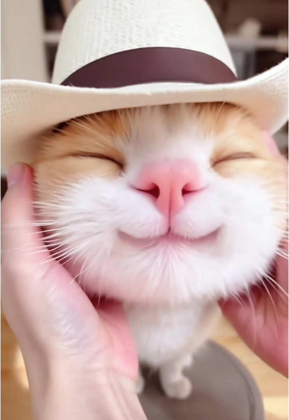 Jazz hat kitten 🎩#viral #cartoon #animals #pets #catlover #cute #funny #cat #viralvideo #fyp #ai 