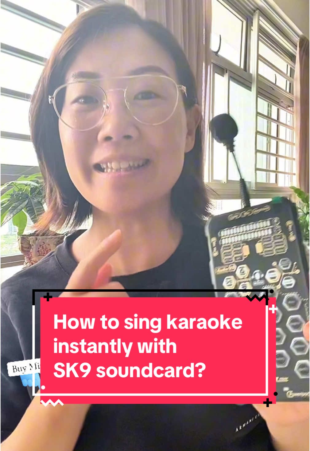 Feeling bored?Let me show you How to sing karaoke instantly with SK9 Soundcard?#techlisa #createtowin #sk9soundcard #soundcard #singkaraoke #livestreamsoundcard 