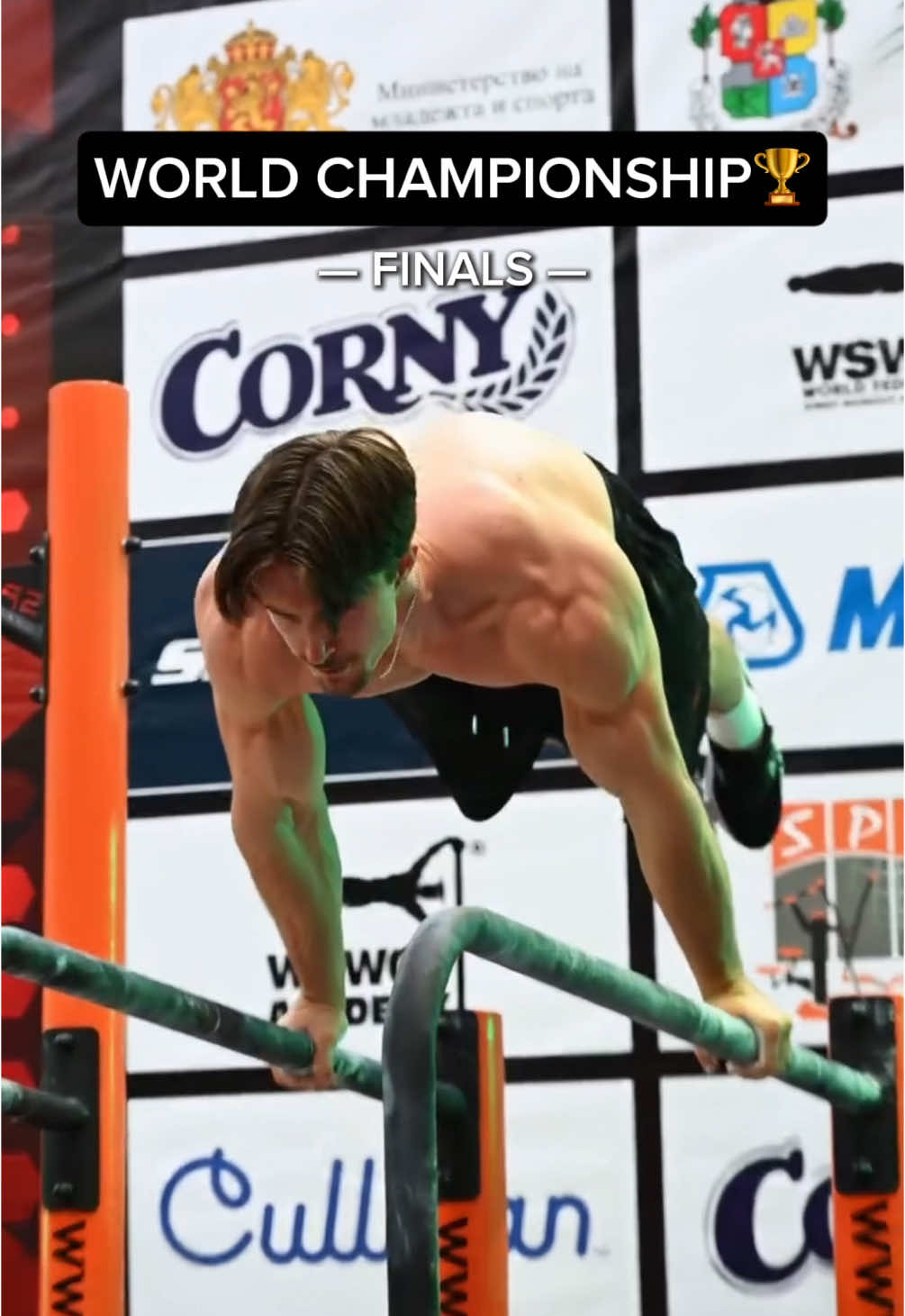 We won!!!!🏆Heavyweight world champion 2025 #calisthenics #planche #flips #competition 