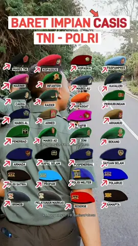 Baret Impian Casis TNI POLRI #baret #casis #casistnipolri #fyp #videofyp #babinsa #sahabattiktok #videoviral #tni 