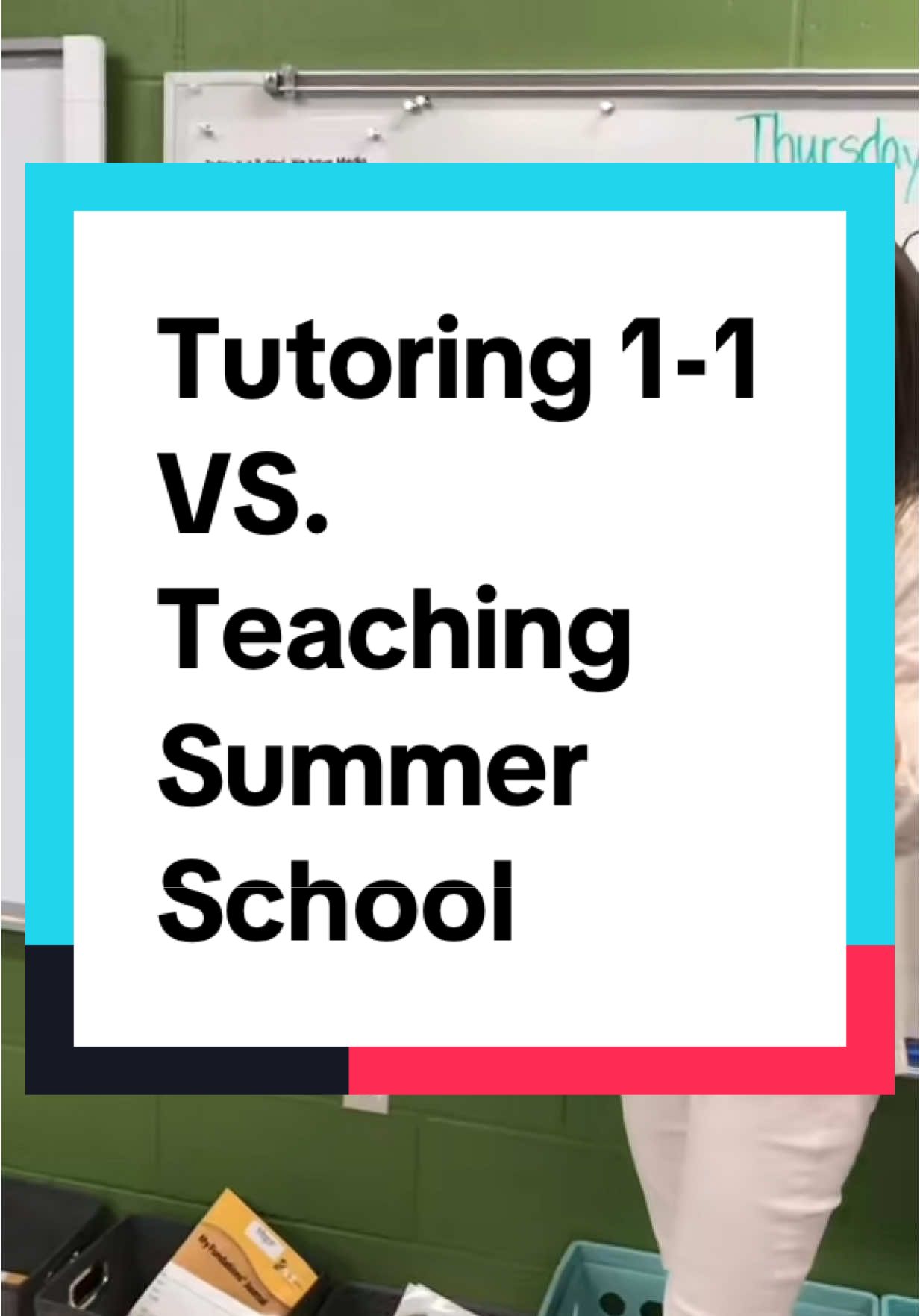 Every summer, teachers sign up for summer school thinking, “At least it’s extra money.” But what if I told you there’s a better way? 👀 💰 Let’s do the math ⬇️ 🔹 The average summer school teacher makes around $25-$35 per hour and works 6+ hours a day for 4-6 weeks—totaling roughly $3,000-$4,500 before taxes. 🔹 But if you tutor just 10 hours a week at $75-$125 per hour, you could make $3,000-$5,000 a month—without the early mornings, exhausting schedules, or classroom chaos. And if you raise your rates? Even better. With just a few tutoring students, you can make MORE than a full summer of teaching—while working way fewer hoursand keeping your summer yours. Inside Sold Out Summer, I’ll show you exactly how to book your summer with tutoring clients so you can work less and earn more. 🚀 Drop SOLD OUT in the comments, and I’ll send you the link to save your seat! 💸🎉 #teachersidehustle #tutoringbusiness #teacherburnout #teachersmakemoneyonline #tutorsoftiktok #fifthgradeteacher #mollywheatley 