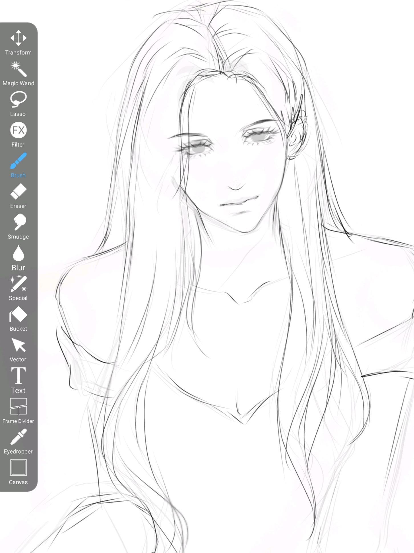 it's been a while...                        #sketch #digitalart #ibispaintx #digitaldrawing #drawing #art #sketchbrush #artistsoftiktok #artblock #speedpaint #digitalsketch #wip #khioxael #fyp #foryou #foryoupage #timelapse 