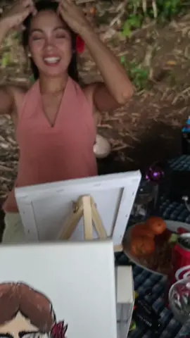 paint your partner challenge😂 @gellybean  #paint #datenight #paintchallenge #Love 