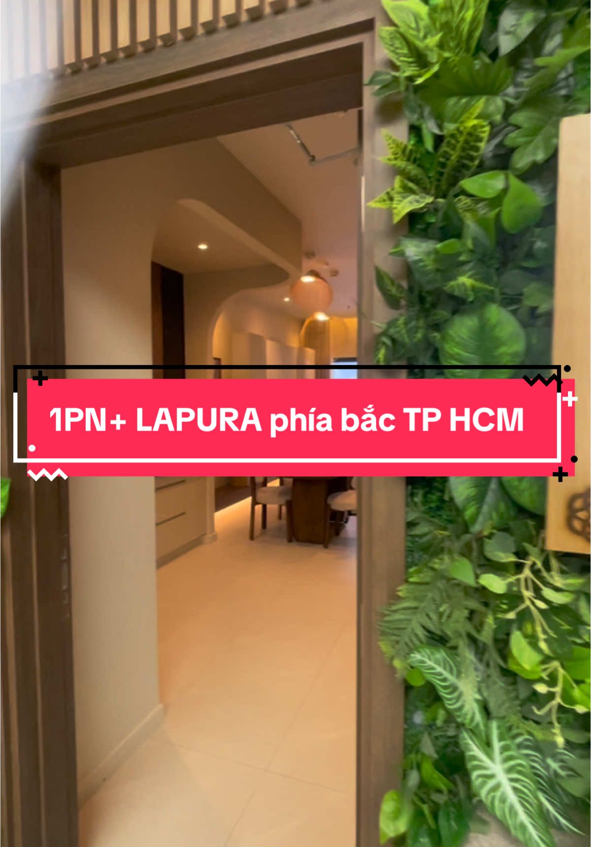 1PN+ 54m2 bàn giao full nội thất của dự án LAPURA phía bắc TP HCM