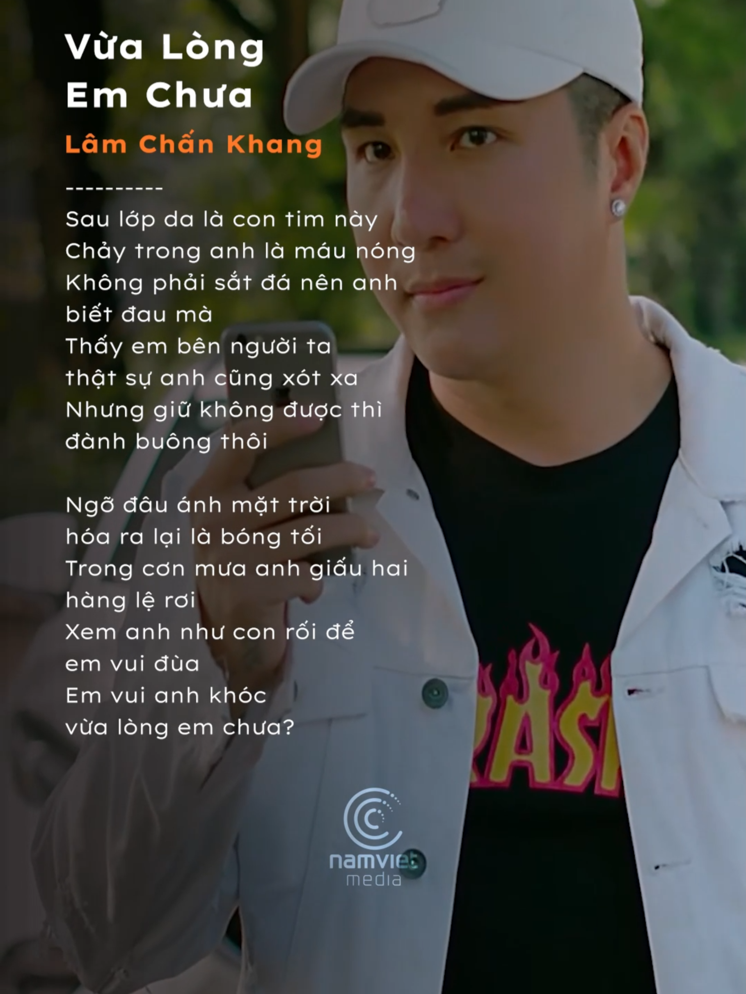 Em vui anh khóc, vừa lòng em chưa? #vualongemchua #lamchankhang #namviet#musicstationnv